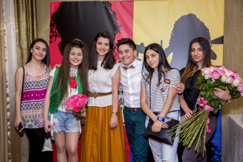 Avet, Gohar, Dalita, Vladimir Arzumanyan and others on the presentation of Betty’s video clip «New G